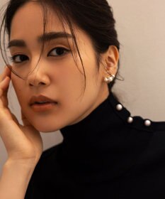 組曲 MINA六分袖タートルネック ニット