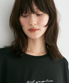 YECCA VECCA 裾ドロストデザインロゴTee