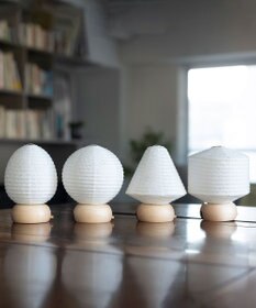 ちょうちん堂 【月白】UROKO 鱗 ちょうちん ライト