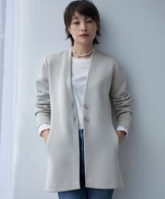 ICB 【洗える】シンプルジャージー クロップドTシャツ