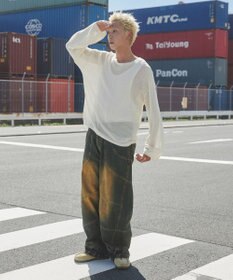 WEGO メッシュニットプルオーバー（LS）