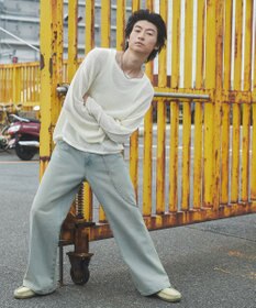 WEGO メッシュニットプルオーバー（LS）