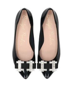 Bridget Birkin 【Bridget Birkin】ビジューリボンバレエレインパンプス