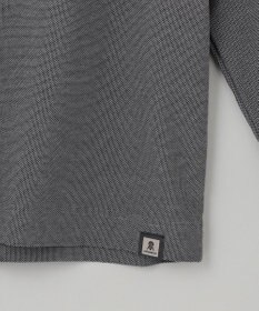 GOTAIRIKU ジャケットのインナーに最適【WEB&一部店舗限定】キレイ目 鹿の子 ビズ長袖Tシャツ