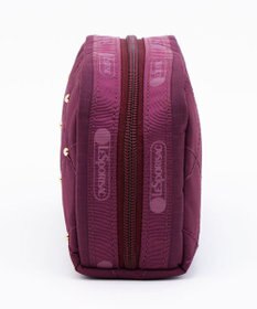 LeSportsac RECTANGULAR COSMETIC/ワインキルトスタッズ