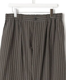 J.PRESS YORK STREET 【UNISEX】コットンリネンイージーストライプ パンツ