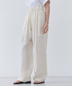 BEIGE， 【洗える・CLUEL 5月号掲載】MALLOW / コットンイージーワイドパンツ