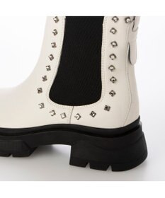 MODE ET JACOMO <carino>サイドゴアビジューショートブーツ