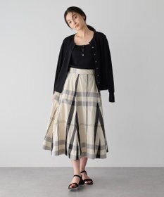 YECCA VECCA [撥水]メモリーフレアスカート