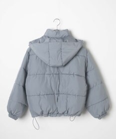 WEGO 【フード取り外し可能】2WAYパテッドジャケット