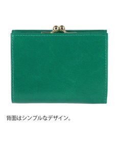 tsumori chisato CARRY シンプルバイカラー がま口 2つ折り財布