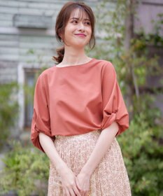 ANY SIS 【接触冷感・UVカット】サカリバ袖ねじり プルオーバー