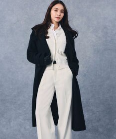 23区 【滝沢眞規子さん着用/VERY掲載】TRストレッチギャバ ワイド パンツ