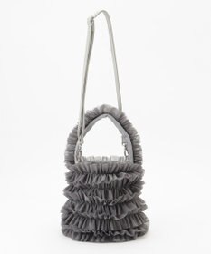 LA BAGAGERIE 【MONICA】チュールフリル2WAYバッグ