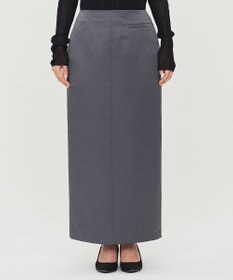 uncrave ラスターサテン スカート（uncrave WHITE）