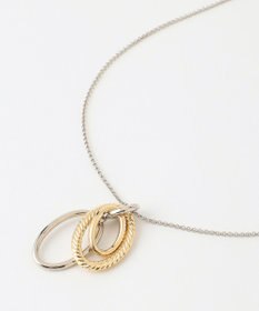 23区 トリプル リング ネックレス