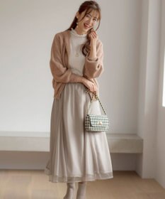 ANY SIS 【洗える】シアーリブ インナー