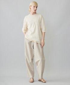 UNFILO MENS ライトリネン ワイドパンツ [23年春夏商品]