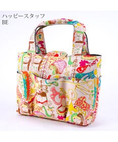 tsumori chisato CARRY カットオブツールバッグS　ハッピースタッフ　トートバッグ