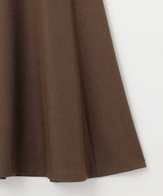 組曲 ウールライクスポンディッシュ ジャンパースカート