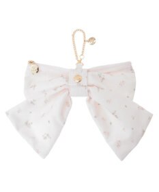 Maison de FLEUR ピンクマニアリボンポーチチャーム