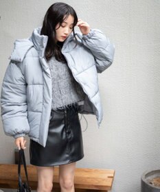 WEGO 【フード取り外し可能】2WAYパテッドジャケット