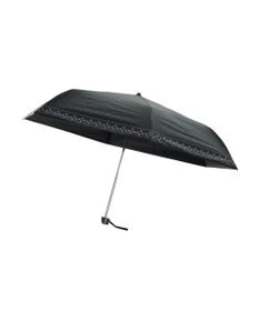 MOONBAT 晴雨兼用日傘 折りたたみ傘 ドット×幾何花／遮光 遮熱 UV