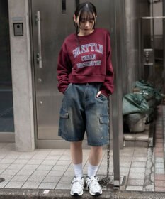 WEGO 裏起毛グラフィックスウェット