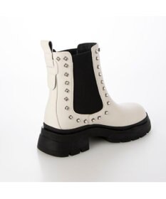 MODE ET JACOMO <carino>サイドゴアビジューショートブーツ