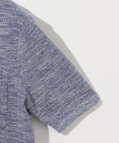 JOSEPH ABBOUD 【イタリア糸使用/軽い/洗える/サスティナブル】スラブギマ ニット シャツ