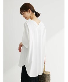 Green Parks 接触冷感バックカシュクールチュニック