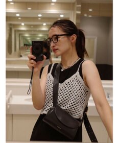 Green Parks ニットビスチェ付きカットソーワンピース