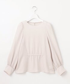 自由区 L パウダリーツィルパフスリーブ ブラウス
