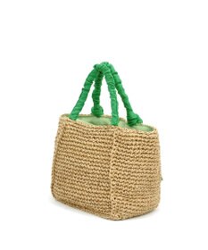 UNBILLION cachecache 下がりリボンペーパー手編みトート