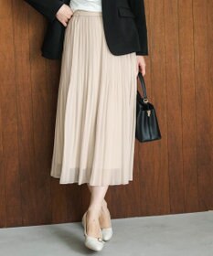 ANY SIS シャイニープリーツ スカート