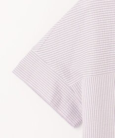 J.PRESS LADIES L 【WEB限定カラーあり・抗菌消臭・吸水速乾】サッカージャージー フレンチスリーブ カットソー