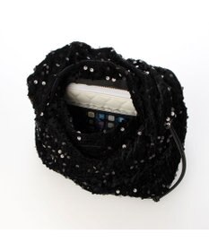 UNBILLION カシュカシュ cachecache / スパンコールドロストワンハンドルバッグ