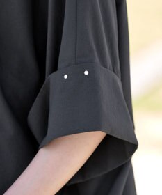 Tiaclasse 【洗える】ワイドスリーブドルマンブラウス