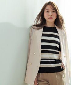 ANY SIS シアーメッシュ ダブルジャケット