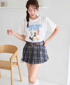 WEGO 【SMサイズ展開】グラフィックTシャツ