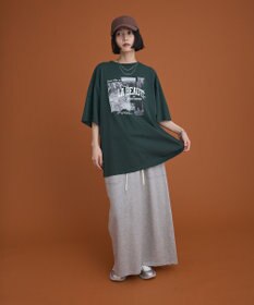 Green Parks Ｉライン裏毛スカート