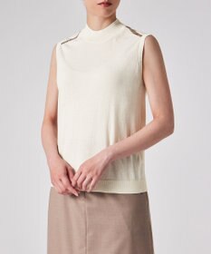 Paul Smith パイピングストライプ ノースリーブ ニット