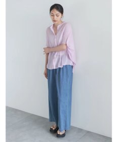 Te chichi 【7色展開】シャンブレーボイルドルマンシャツ