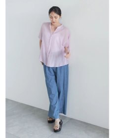 Te chichi 【7色展開】シャンブレーボイルドルマンシャツ