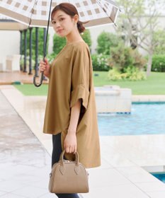 Tiaclasse 【洗える】ワイドスリーブドルマンブラウス