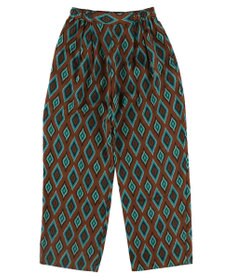 Green Parks アート柄イージーパンツ