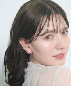 blancotokyo 【金属アレルギー対応】ビジューパールイヤークライマー METEORO