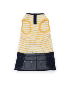 PET PARADISE Lee スカートつなぎ 《鹿子ボーダー》 小型犬