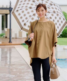 Tiaclasse 【洗える】ワイドスリーブドルマンブラウス