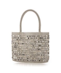 UNBILLION カシュカシュ cachecache / メタルビーズミニトートバッグ